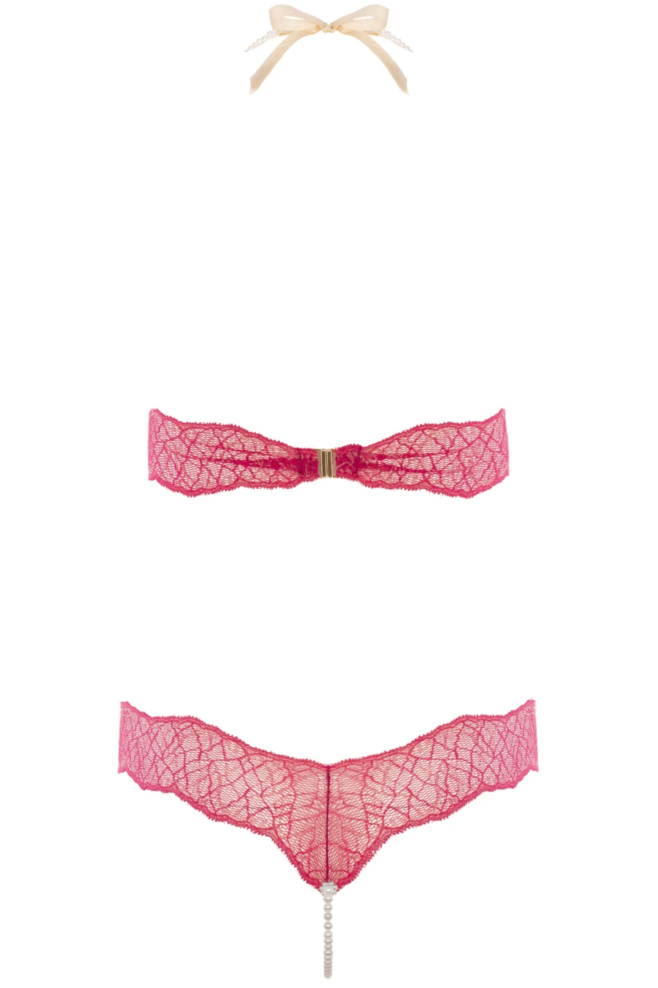 Sydney Daisy Single Pearl Body In Red 6 Sydney Daisy Single Pearl Body In Red - Image 4