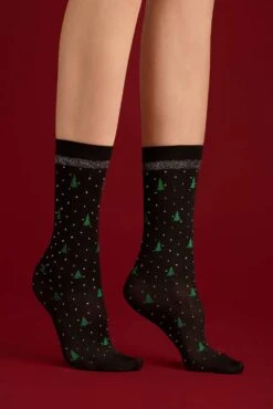 Fiore Ho Ho Ho Gift Boxed Socks (Pack Of 3 Pairs) 10 Fiore Ho Ho Ho Gift Boxed Socks (Pack Of 3 Pairs) -Fashion Lingerie Store FiORE ho ho ho socks 4