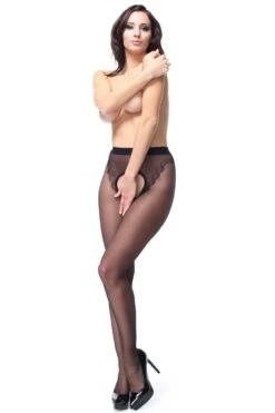 Open Crotch Back Seamed Tights Black 20 Denier 9 Open Crotch Back Seamed Tights Black 20 Denier -Fashion Lingerie Store MISS O OPEN CROTCH TIGHTS P211 BLACK FRONT 028c6b99 49b8 4e61 b1fa db1dcb44b56d