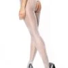 Open Crotch Back Seamed Tights Silver 20 Denier 1 Open Crotch Back Seamed Tights Silver 20 Denier -Fashion Lingerie Store MISS O OPEN CROTCH TIGHTS P211 SILVER BACK