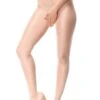 Open Crotch Tights Beige 40 Denier 2 Open Crotch Tights Beige 40 Denier -Fashion Lingerie Store MissO Tights Beige P102 front