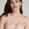 AGENT PROVOCATEUR Adelie Plunge Underwired Bra