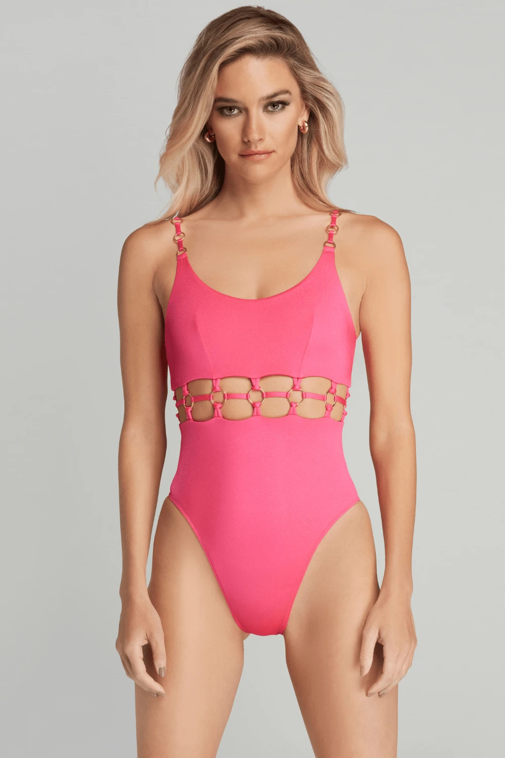 AGENT PROVOCATEUR Ashia Swimsuit Pink, Size 2 (UK 8) 3 AGENT PROVOCATEUR Ashia Swimsuit Pink, Size 2 (UK 8)