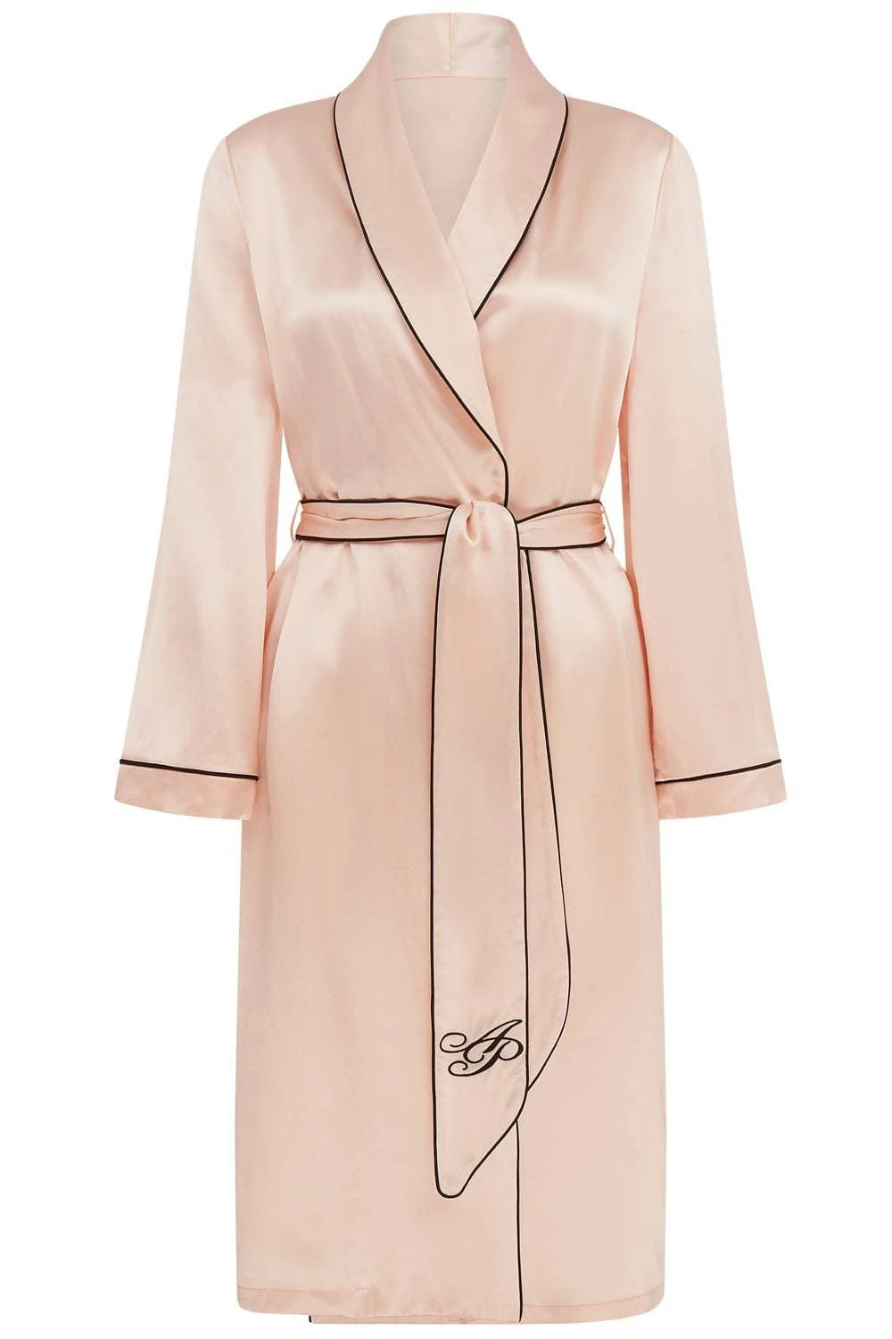 AGENT PROVOCATEUR Classic Silk Dressing Gown 4 AGENT PROVOCATEUR Classic Silk Dressing Gown - Image 2