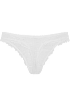AGENT PROVOCATEUR Hinda Thong White 10 AGENT PROVOCATEUR Hinda Thong White -Fashion Lingerie Store agent provocateur hinda thong 109879 ghost back