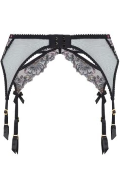 AGENT PROVOCATEUR Leisha Suspender, Size 4 (UK 12) 11 AGENT PROVOCATEUR Leisha Suspender, Size 4 (UK 12) -Fashion Lingerie Store agent provocateur leisha suspender black multi ghost back