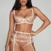 AGENT PROVOCATEUR Lindie Suspender Belt Ivory 1 AGENT PROVOCATEUR Lindie Suspender Belt Ivory -Fashion Lingerie Store agent provocateur lindie suspender 106769 1