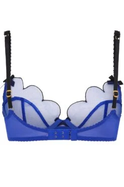 AGENT PROVOCATEUR Lorna Plunge Bra 11 AGENT PROVOCATEUR Lorna Plunge Bra -Fashion Lingerie Store agent provocateur lorna blue black bra ghost back