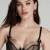 AGENT PROVOCATEUR Lorna Plunge Bra In Black 2 AGENT PROVOCATEUR Lorna Plunge Bra In Black -Fashion Lingerie Store agent provocateur lorna bra 107059 1