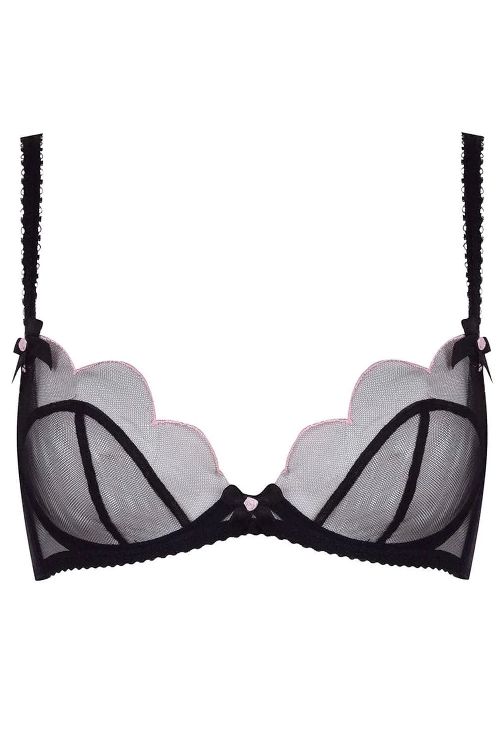 AGENT PROVOCATEUR Lorna Plunge Bra In Black 4 AGENT PROVOCATEUR Lorna Plunge Bra In Black - Image 2
