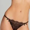 AGENT PROVOCATEUR Lorna Lace Brief Black 2 AGENT PROVOCATEUR Lorna Lace Brief Black -Fashion Lingerie Store agent provocateur lorna lace brief apm0282001000 1