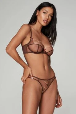 AGENT PROVOCATEUR Lorna Ouvert In Chestnut 11 AGENT PROVOCATEUR Lorna Ouvert In Chestnut -Fashion Lingerie Store agent provocateur lorna ouvert 107262 2