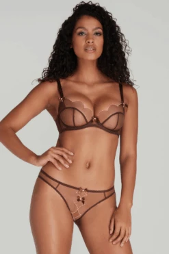 AGENT PROVOCATEUR Lorna Ouvert In Chestnut 10 AGENT PROVOCATEUR Lorna Ouvert In Chestnut -Fashion Lingerie Store agent provocateur lorna ouvert 107262 2023 3