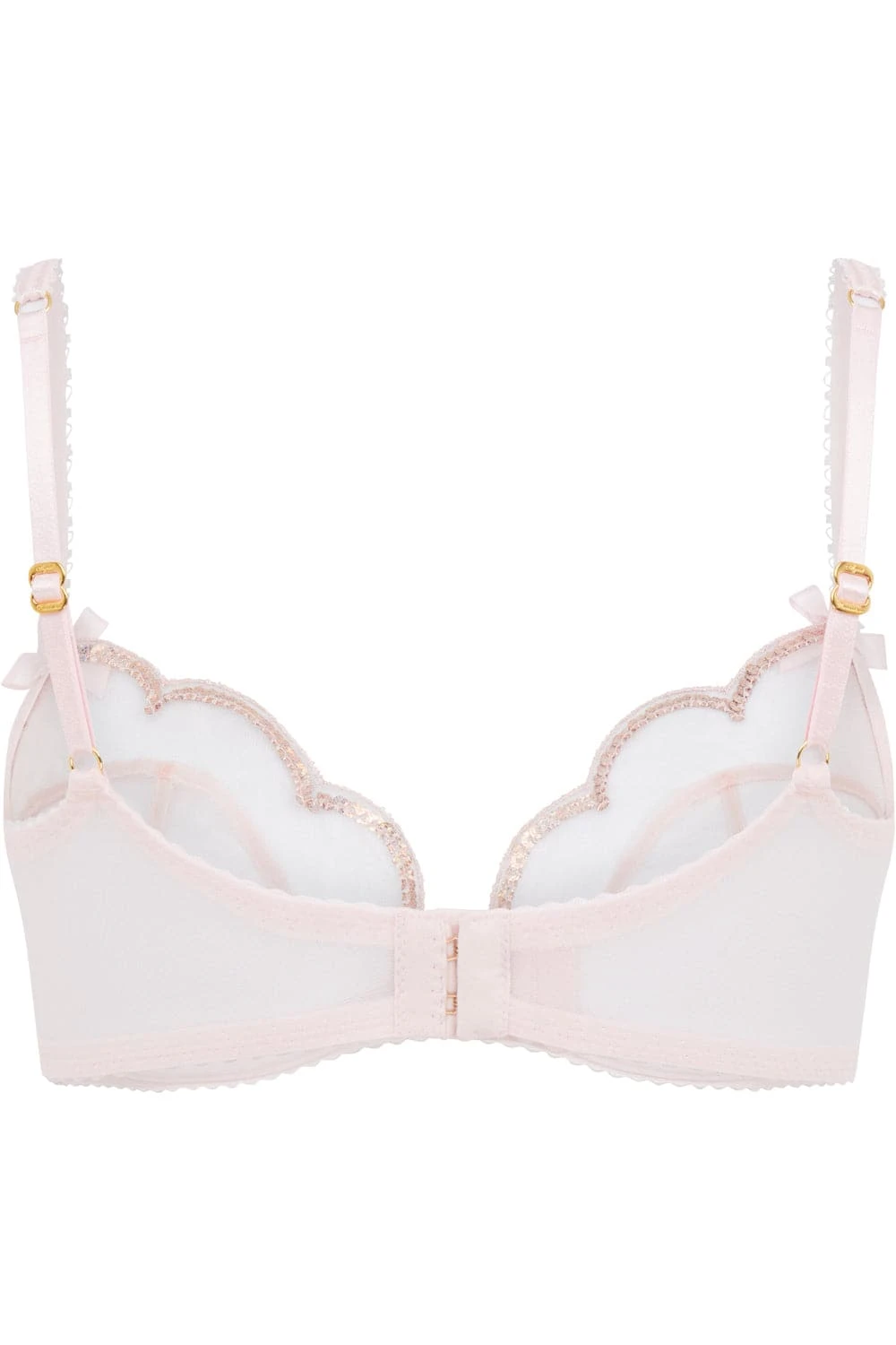 AGENT PROVOCATEUR Lorna Party Plunge Bra Pink, Size 36B 6 AGENT PROVOCATEUR Lorna Party Plunge Bra Pink, Size 36B - Image 4