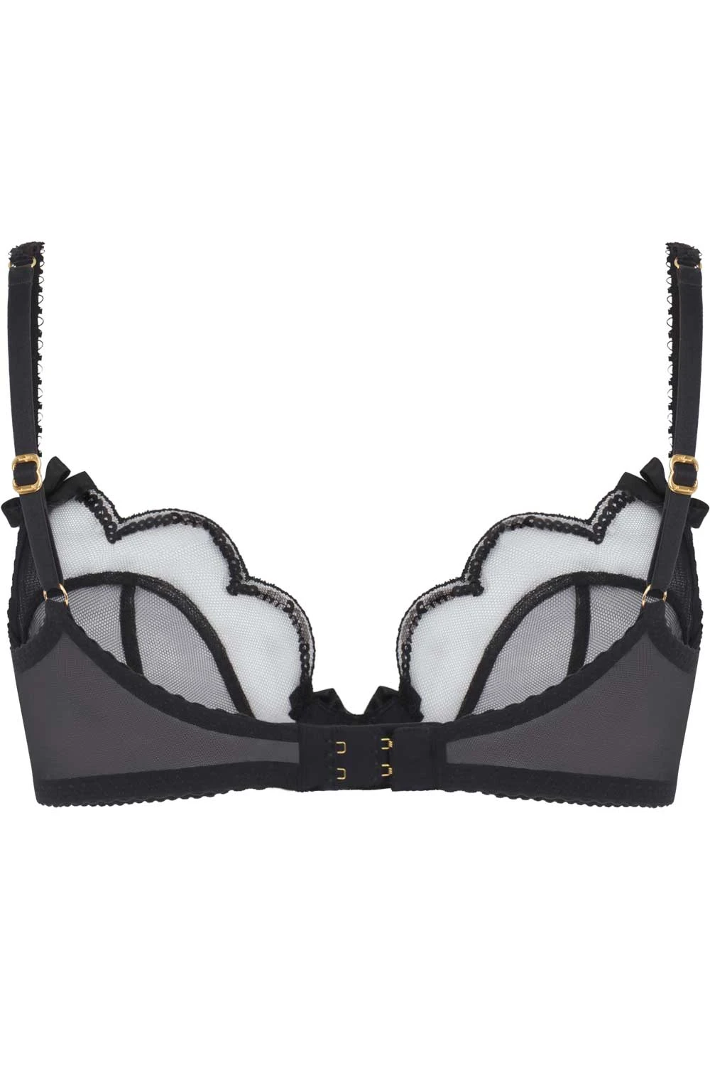 AGENT PROVOCATEUR Lorna Party Plunge Bra Black 6 AGENT PROVOCATEUR Lorna Party Plunge Bra Black - Image 4