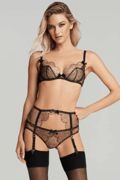 AGENT PROVOCATEUR Lorna Leopard Suspender