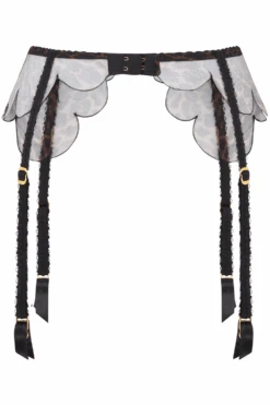 AGENT PROVOCATEUR Lorna Leopard Suspender -Fashion Lingerie Store agent provocateur lorna suspender leopard ghost back
