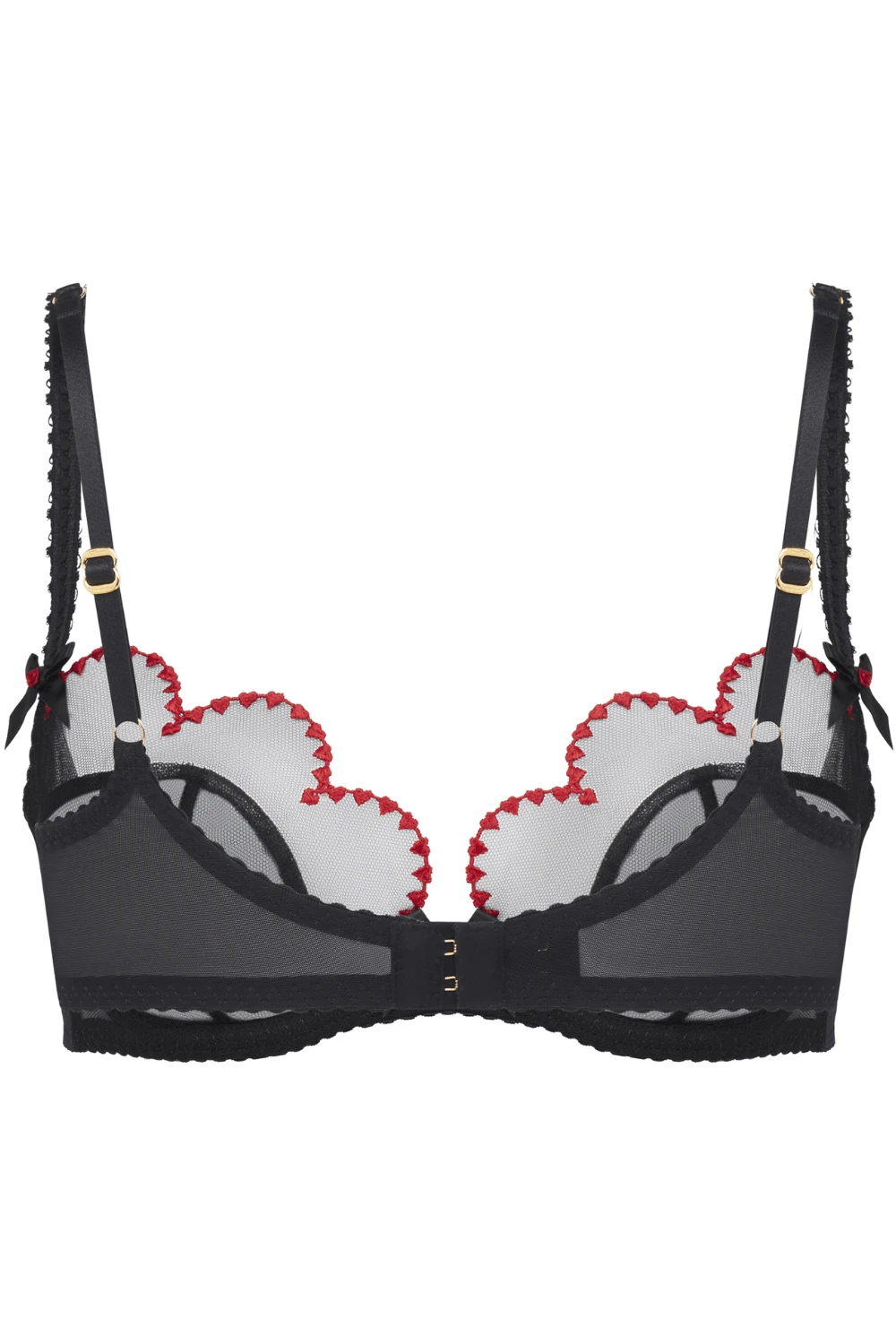 AGENT PROVOCATEUR Lorna Heart Plunge Underwired Bra 6 AGENT PROVOCATEUR Lorna Heart Plunge Underwired Bra - Image 4