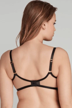 AGENT PROVOCATEUR Lotie High Apex Bra 17 AGENT PROVOCATEUR Lotie High Apex Bra -Fashion Lingerie Store agent provocateur lotie bra black pink sand 8