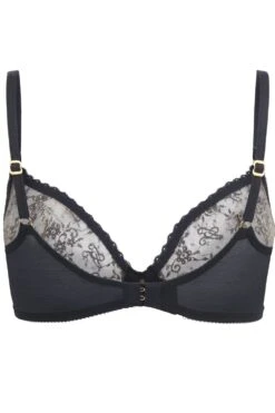 AGENT PROVOCATEUR Malorey Underwired Bra 11 AGENT PROVOCATEUR Malorey Underwired Bra -Fashion Lingerie Store agent provocateur malorey bra black ghost back