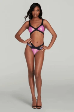 AGENT PROVOCATEUR Mazzy Bikini Bottom, Size 5 (UK 14) 13 AGENT PROVOCATEUR Mazzy Bikini Bottom, Size 5 (UK 14) -Fashion Lingerie Store agent provocateur mazzy bikini bottom pink cobalt 4