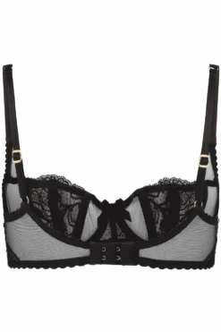 AGENT PROVOCATEUR Rozlyn Underwired Balconette Bra -Fashion Lingerie Store agent provocateur rozlyn bra 109051 ghost back
