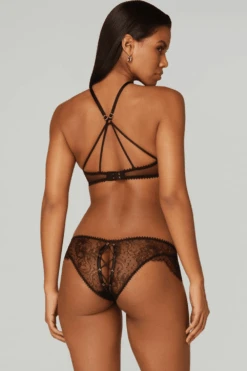 AGENT PROVOCATEUR Vallentina Ouvert, Size 2 (UK 8) 10 AGENT PROVOCATEUR Vallentina Ouvert, Size 2 (UK 8) -Fashion Lingerie Store agent provocateur vallentina ouvert black 3