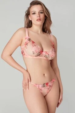 AGENT PROVOCATEUR Zuri Plunge Bra 15 AGENT PROVOCATEUR Zuri Plunge Bra -Fashion Lingerie Store agent provocateur zuri bra pink red sand 8