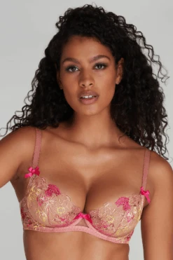 AGENT PROVOCATEUR Zuri Plunge Bra, Size UK 32E