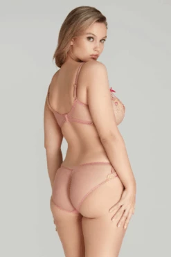 AGENT PROVOCATEUR Zuri Plunge Bra, Size UK 32E 13 AGENT PROVOCATEUR Zuri Plunge Bra, Size UK 32E -Fashion Lingerie Store agent provocateur zuri plunge underwired bra dusky pink yellow 8