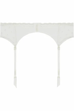 Je T’aime A La Folie Suspender Belt -Fashion Lingerie Store antigel je t aime a la folie suspender belt ecru nacre ghost back