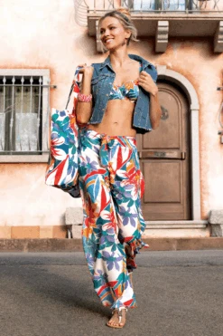 La Flaneuse Beach Trousers -Fashion Lingerie Store antigel la flaneuse beach trousers papiers decoupes 2