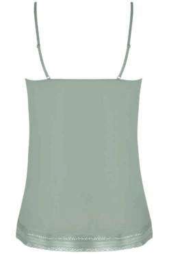 Simply Graphic Camisole In Green 9 Simply Graphic Camisole In Green -Fashion Lingerie Store antigel simply graphic green camisole ghost back