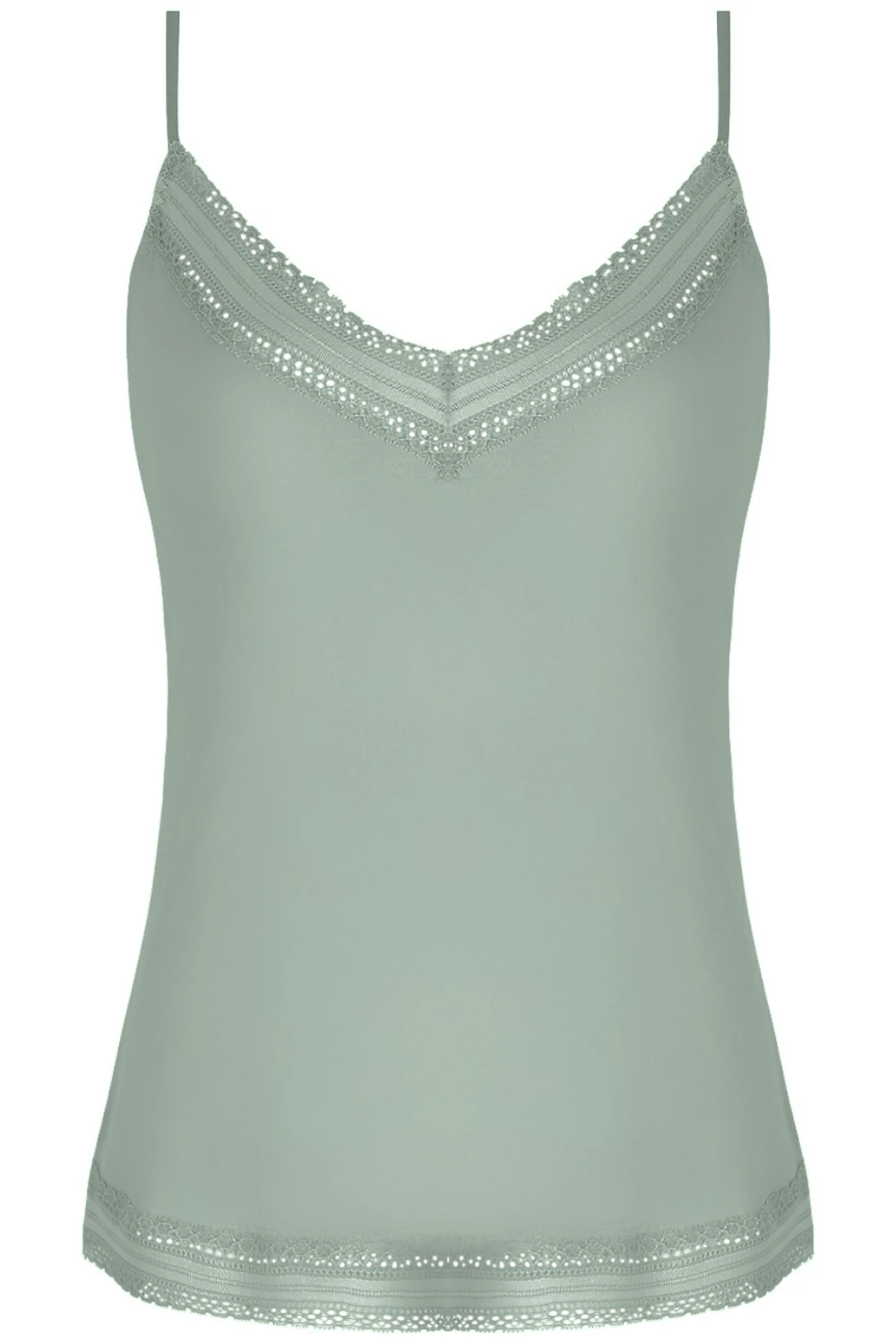 Simply Graphic Camisole In Green 4 Simply Graphic Camisole In Green - Image 2