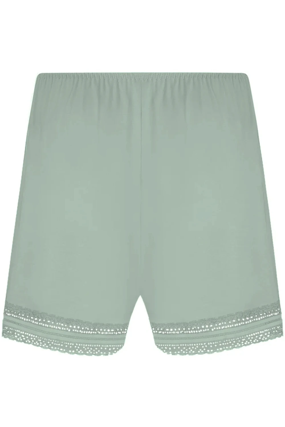Simply Graphic Shorts In Green 4 Simply Graphic Shorts In Green - Image 2