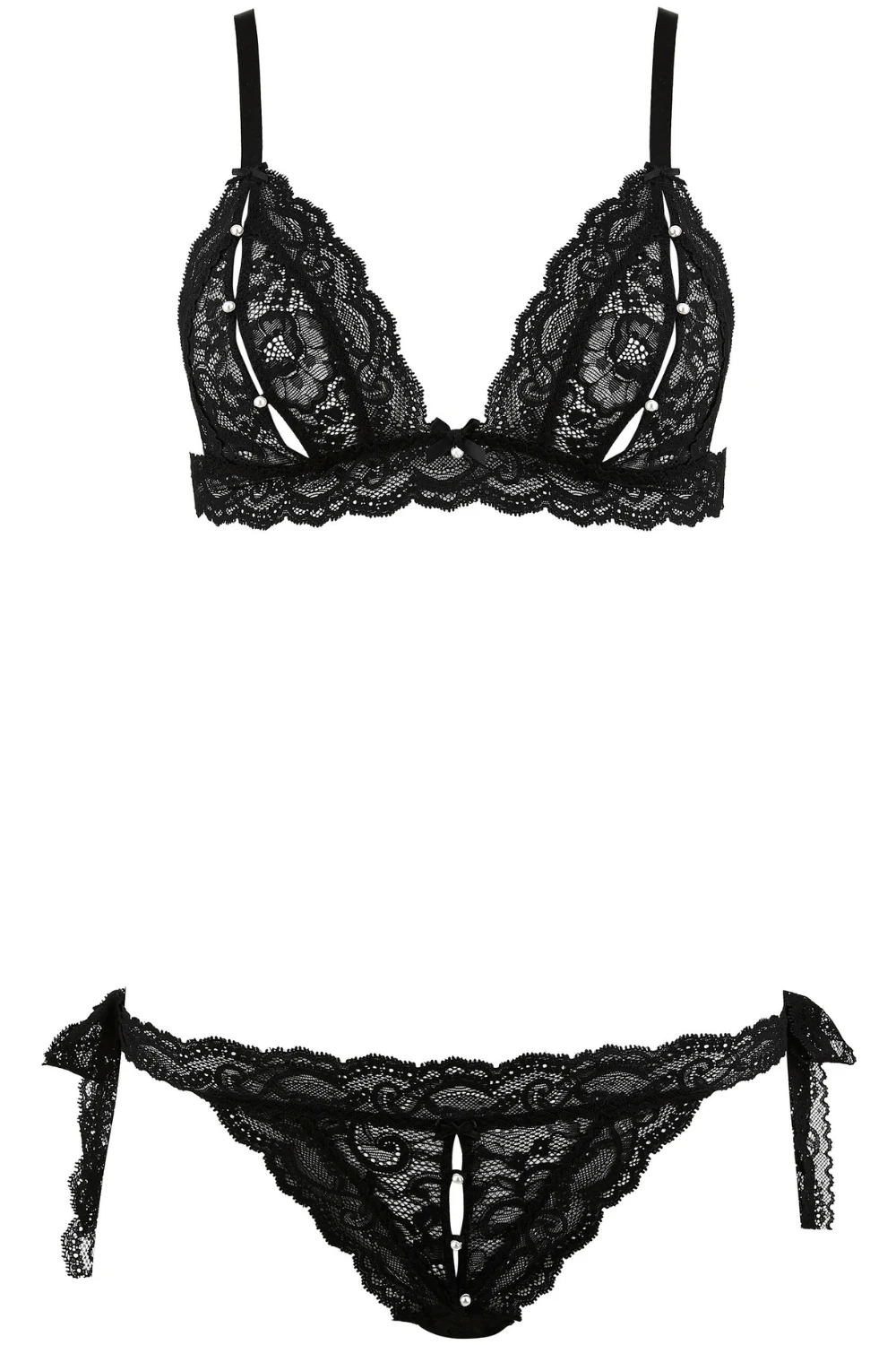 Aubade Boîte à Désir Beads Lace Bra & Brief 4 Aubade Boîte à Désir Beads Lace Bra & Brief - Image 2