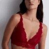 Aubade Danse Des Sens Red Lace Bralette 1 Aubade Danse Des Sens Red Lace Bralette -Fashion Lingerie Store aubade danse des sens bralette irresistible red 1