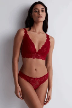 Aubade Danse Des Sens Red Lace Bralette 11 Aubade Danse Des Sens Red Lace Bralette -Fashion Lingerie Store aubade danse des sens bralette irresistible red 3
