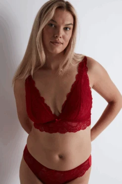 Aubade Danse Des Sens Red Lace Bralette 12 Aubade Danse Des Sens Red Lace Bralette -Fashion Lingerie Store aubade danse des sens bralette irresistible red 4