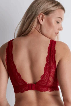 Aubade Danse Des Sens Red Lace Bralette 13 Aubade Danse Des Sens Red Lace Bralette -Fashion Lingerie Store aubade danse des sens bralette irresistible red 5
