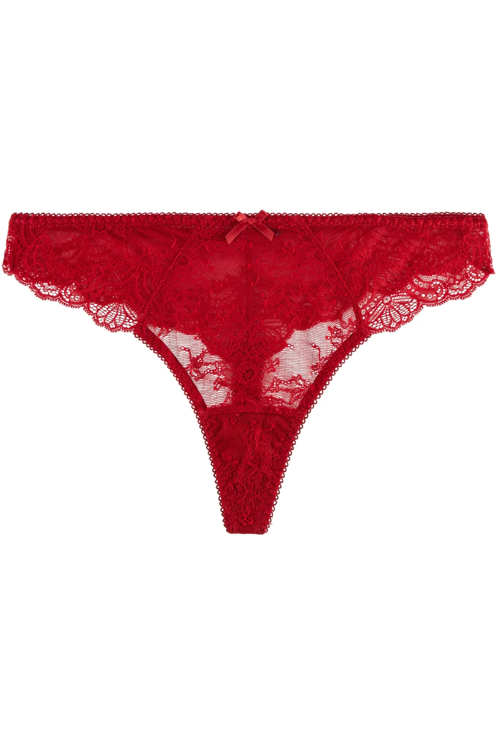 Aubade Danse Des Sens Red Lace Tanga 4 Aubade Danse Des Sens Red Lace Tanga - Image 2