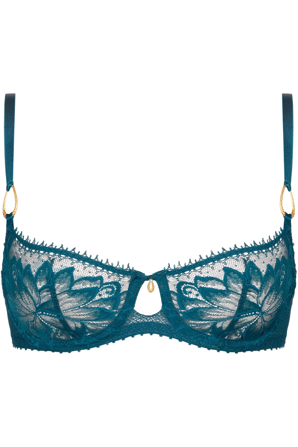 Aubade Flawless Love Lace Half Cup Bra 4 Aubade Flawless Love Lace Half Cup Bra - Image 2