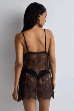 Aubade Histoire D’un Soir Lace Babydoll 11 Aubade Histoire D’un Soir Lace Babydoll -Fashion Lingerie Store aubade histoire d un soir babydoll black 2
