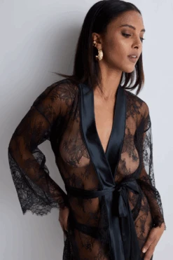 Aubade Histoire D’un Soir Lace Kimono, Size S (UK 10)