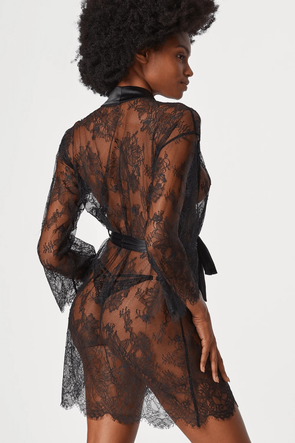 Aubade Histoire D’un Soir Lace Kimono, Size S (UK 10) 9 Aubade Histoire D’un Soir Lace Kimono, Size S (UK 10) - Image 7