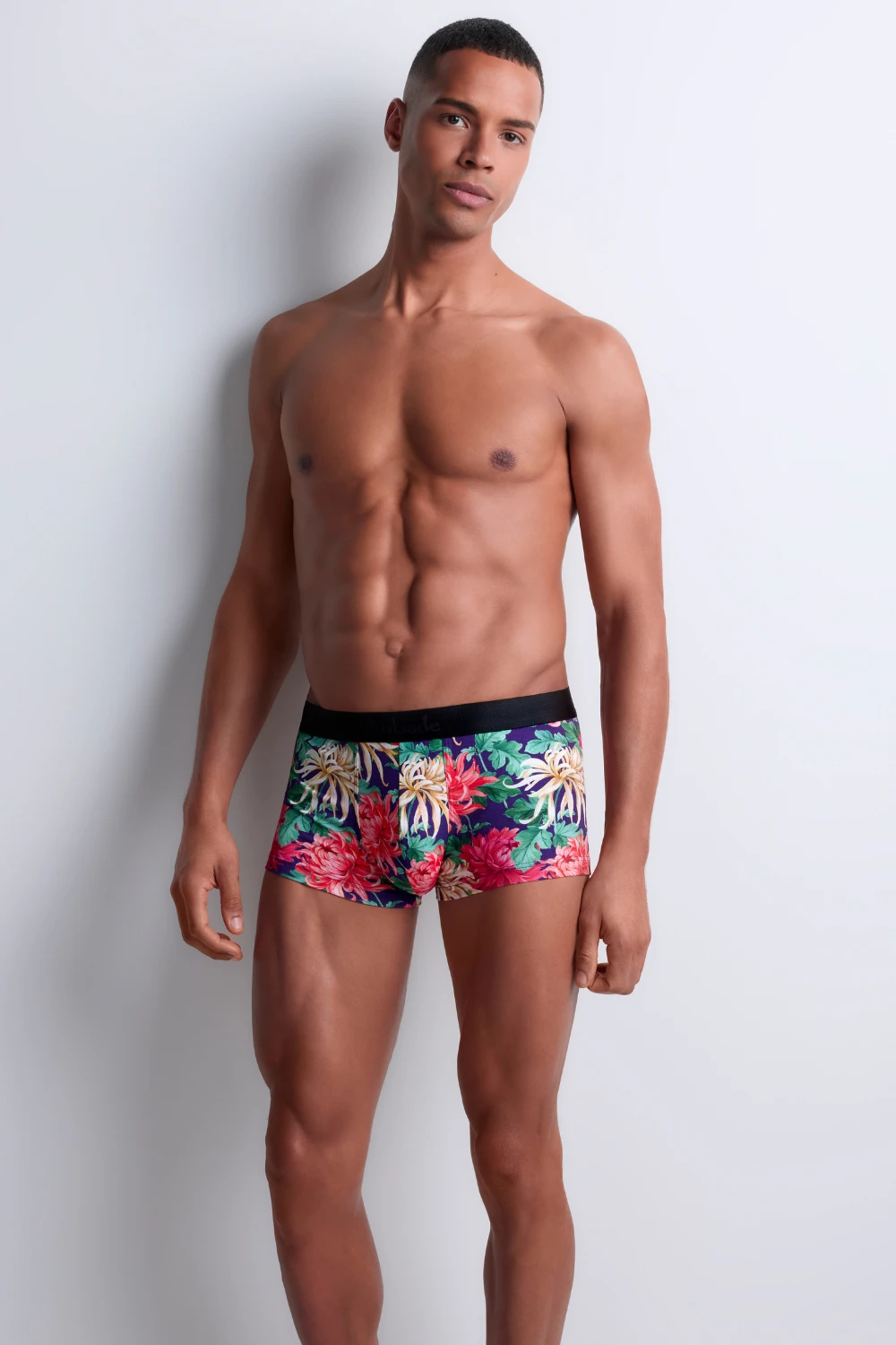 Aubade Homme Men's Cotton Modal Crazy Flowers Trunks 8 Aubade Homme Men's Cotton Modal Crazy Flowers Trunks - Image 6