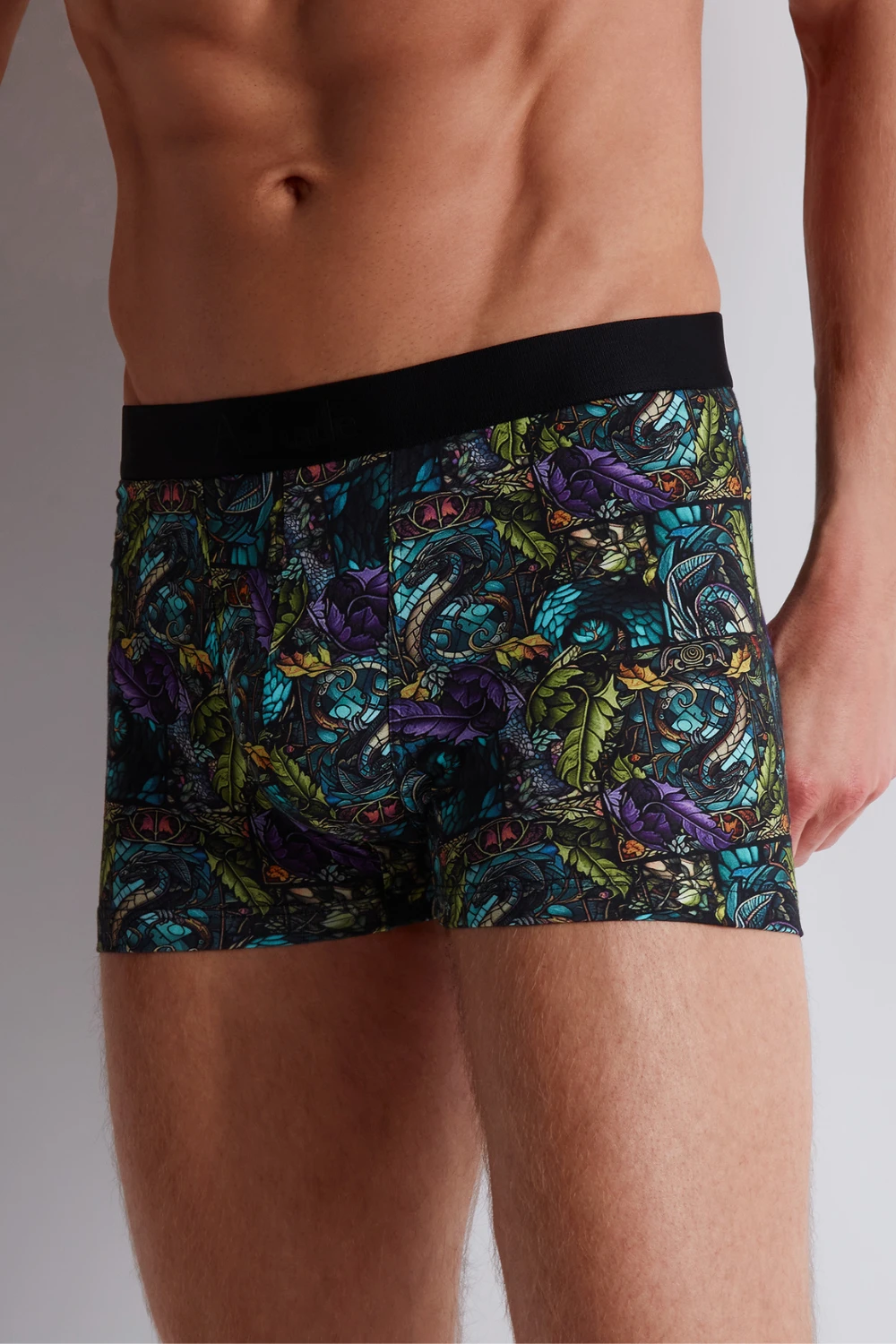 Aubade Homme Men's Modal Cotton Dragon Boxer 6 Aubade Homme Men's Modal Cotton Dragon Boxer - Image 4