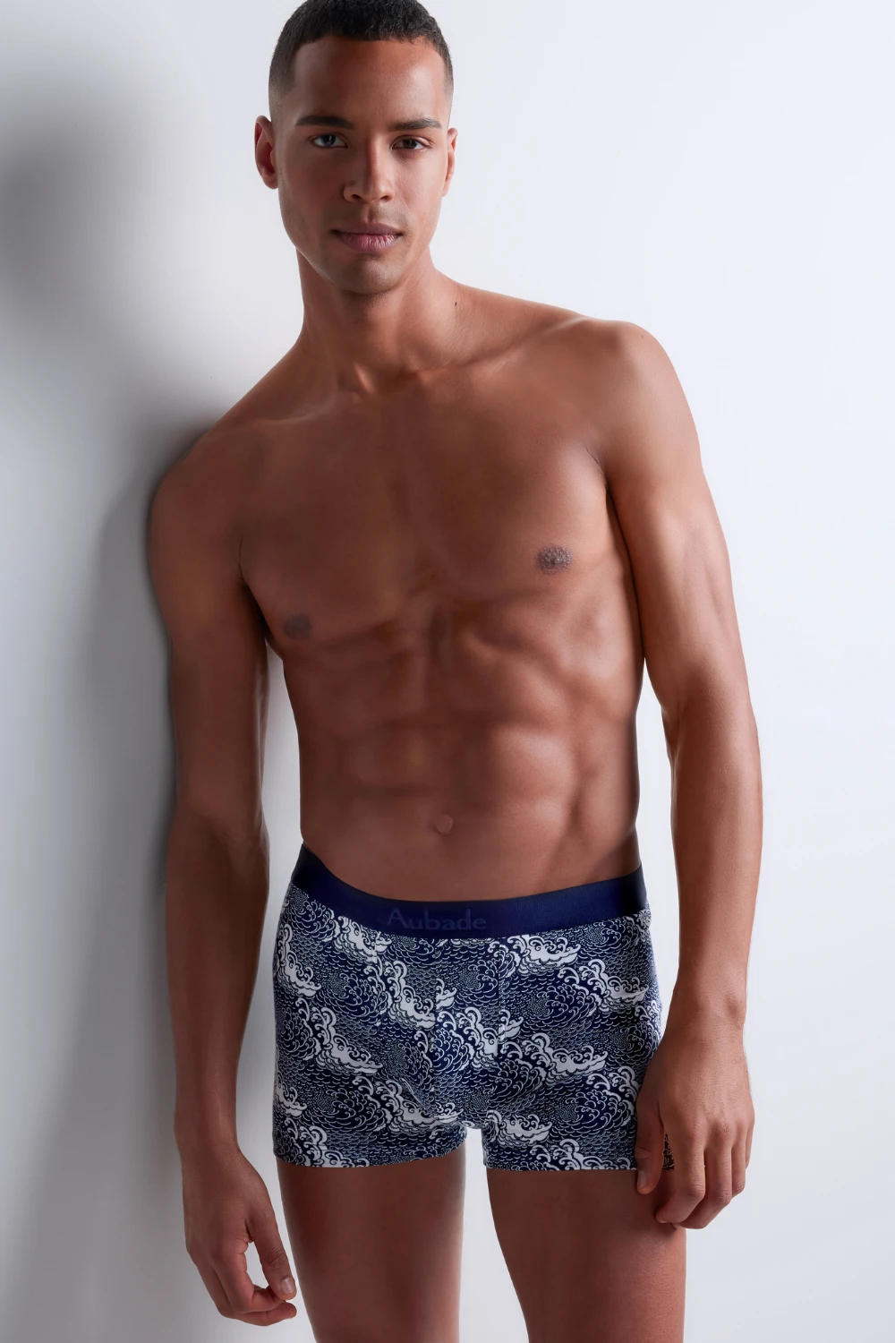 Aubade Homme Men's Gots® Cotton New Waves Boxer 3 Aubade Homme Men's Gots® Cotton New Waves Boxer