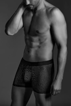 Aubade Homme Men's Light Ink Boxer 15 Aubade Homme Men's Light Ink Boxer -Fashion Lingerie Store aubade homme mens light ink boxer black 6