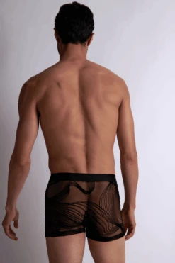 Aubade Homme Men's Waves Boxer 12 Aubade Homme Men's Waves Boxer -Fashion Lingerie Store aubade homme mens waves boxer black 7